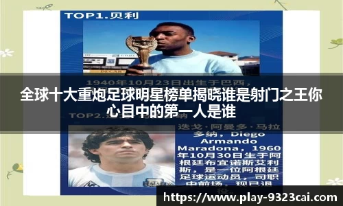 全球十大重炮足球明星榜单揭晓谁是射门之王你心目中的第一人是谁